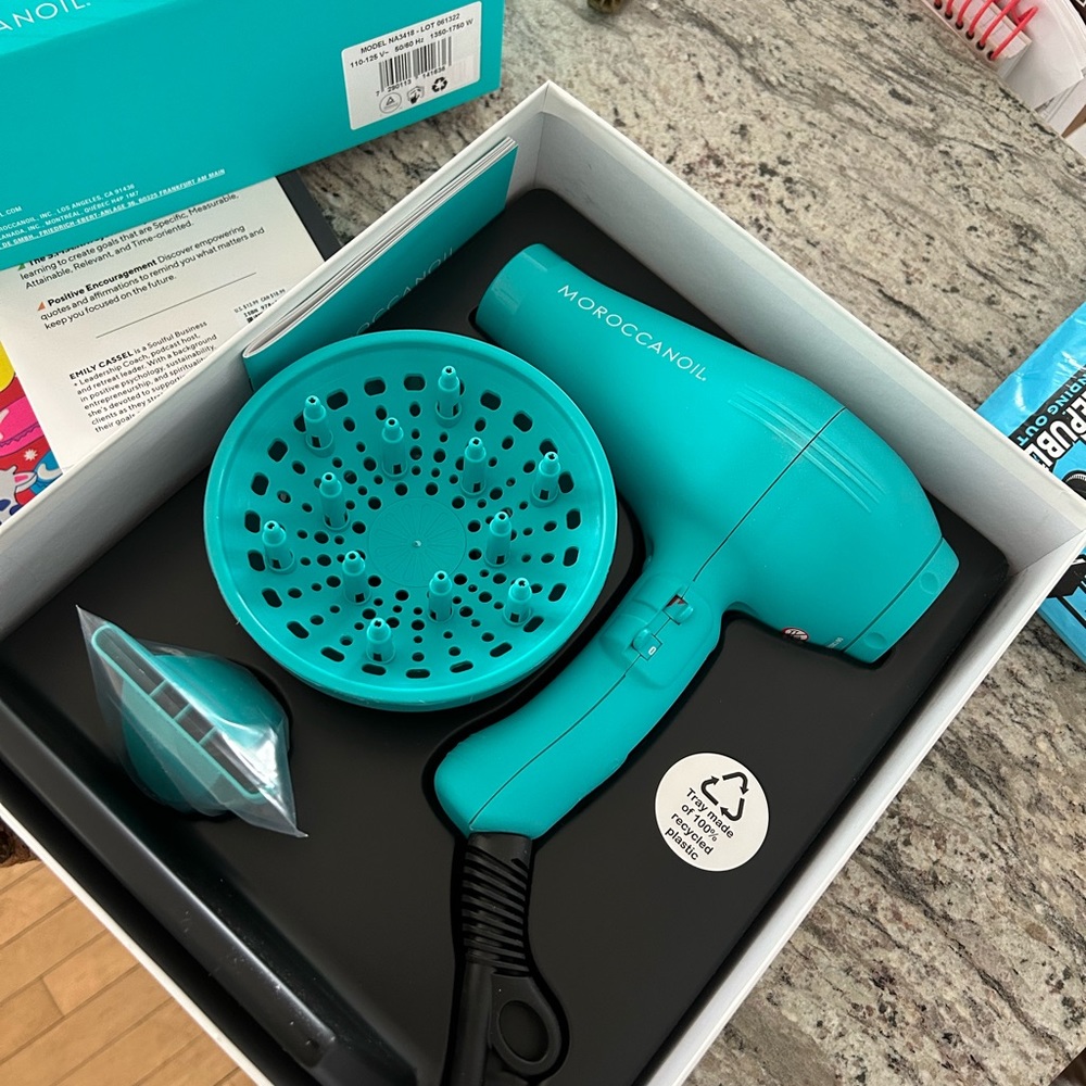 MAKE AN OFFER! Moroccanoil professional blow dryer  NWT in box moroccan oil